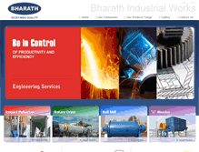 Tablet Screenshot of bharathindustrialworks.com